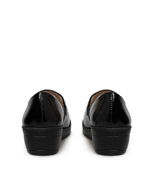Zapato Casual Negro Charol Hebilla 3351CL